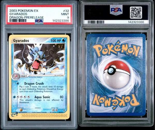 Pokemon Ex Dragon Gyarados #32/97 PSA Mint 9 Prerelease Promo Trading Card