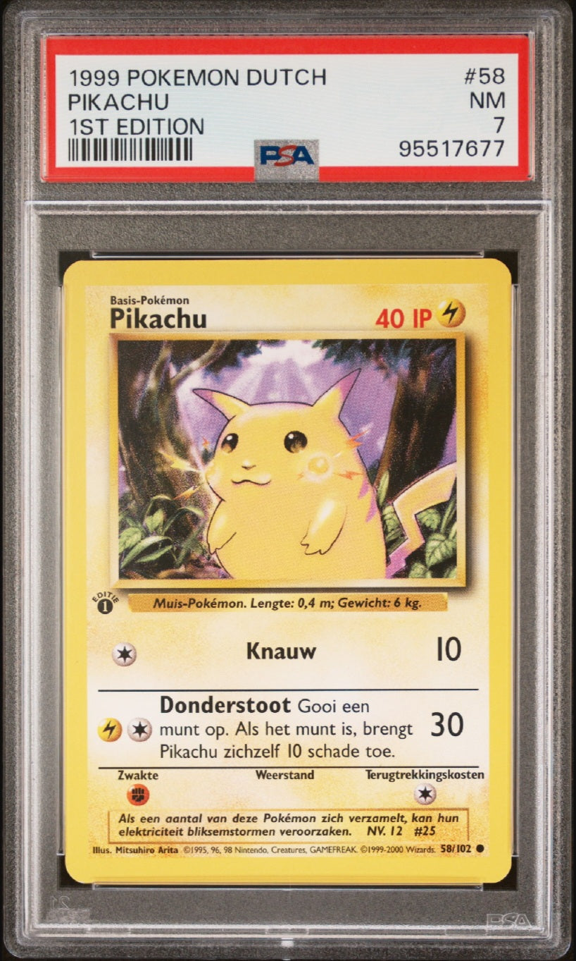 dutch pokemon cards Base Set 1st Edition Charizard #4/102 Holo PSA 6 Trading – Rotterdam Comics 1999 POKEMON JUNGLE Card Number 2000 Pokemon Pikachu World Collection