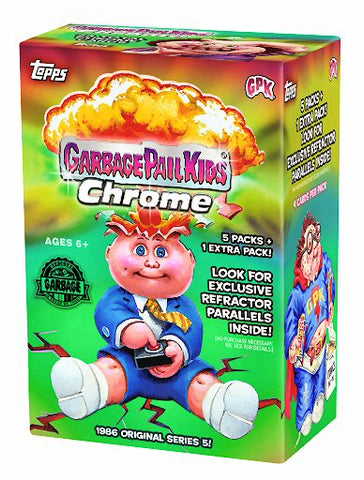 2022 Garbage Pail Kids Chrome Series 5 Sealed Blaster Box (6 Packs)