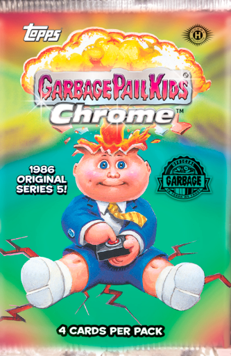 Garbage Pail Kids Chrome Series 5 Sealed Hobby Pack