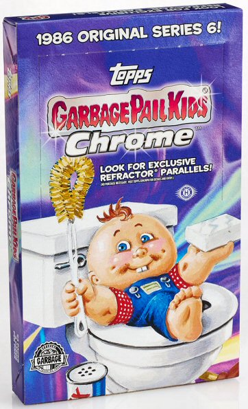 Garbage Pail Kids Chrome Series 6 Sealed Hobby Box