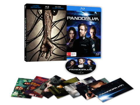 Pandorum Blu-ray Limited Edition 3D Lenticular Hardcase + Art Cards