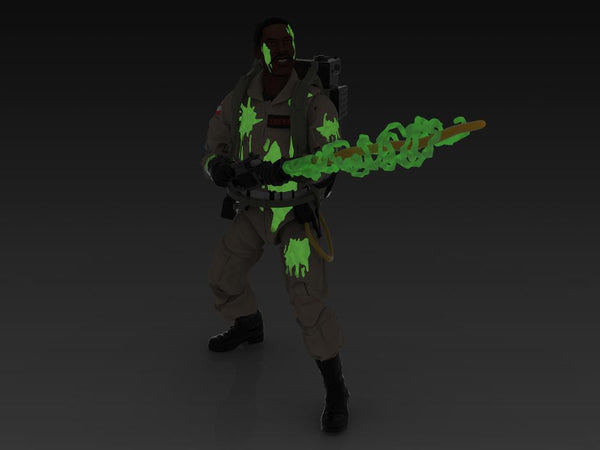 Ghostbusters Plasma Series Winston Zeddemore Action Figure (Glow in the Dark)