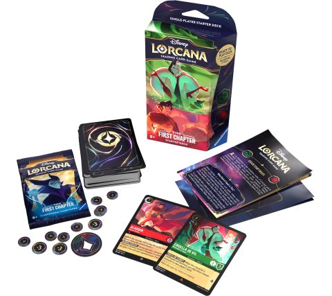 Disney Lorcana the First Chapter Single Player Starter Deck Set (+ 3 b –  Rotterdam Comics
