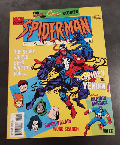 Spider-Man Magazine VF/NM Spring 1995