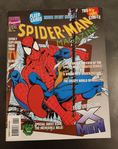Spider-Man Magazine #7 VF/NM November 1994 (w/ Fleer Ultra Cards)