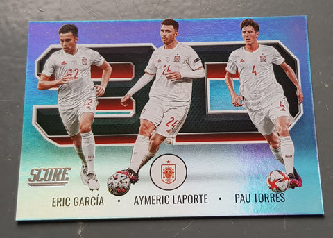 2021-22 Panini Score FIFA 3D Spain #19 Case Hit Trading Card