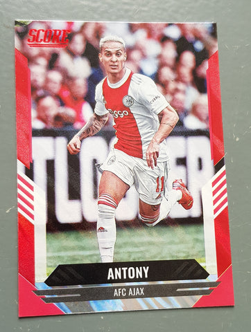 2021-22 Panini Score FIFA Antony #146 Red Lava Parallel Trading Card