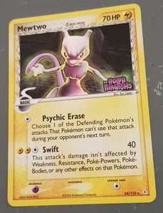 Pokemon Holon Phantoms Mewtwo #24/110 Reverse Foil Trading Card