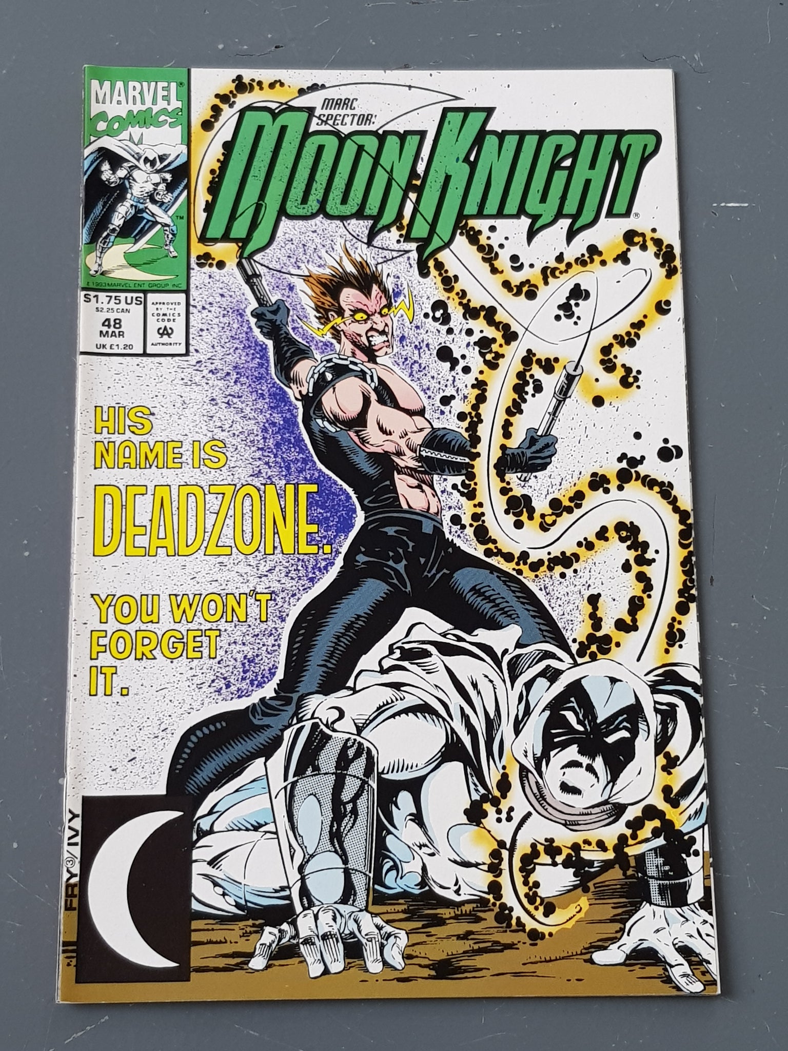 Marc Spector Moon Knight #48 VF/NM