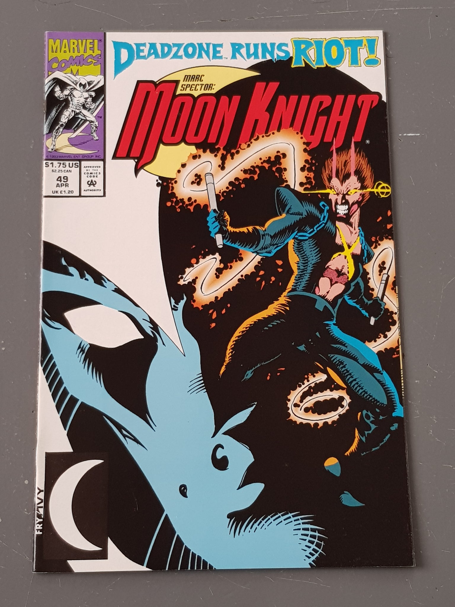 Marc Spector Moon Knight #49 VF/NM