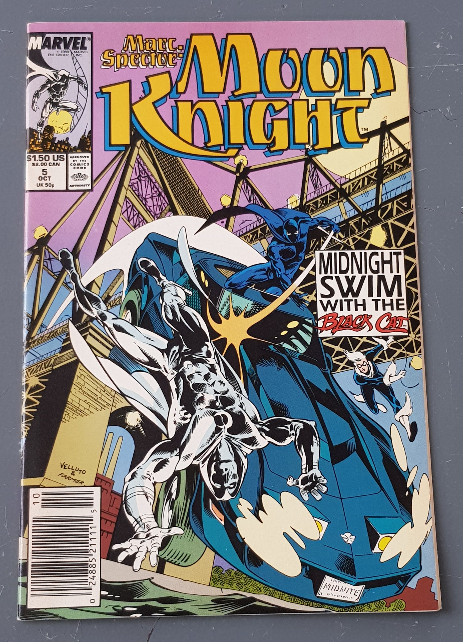 Marc Spector Moon Knight #5 VF/NM