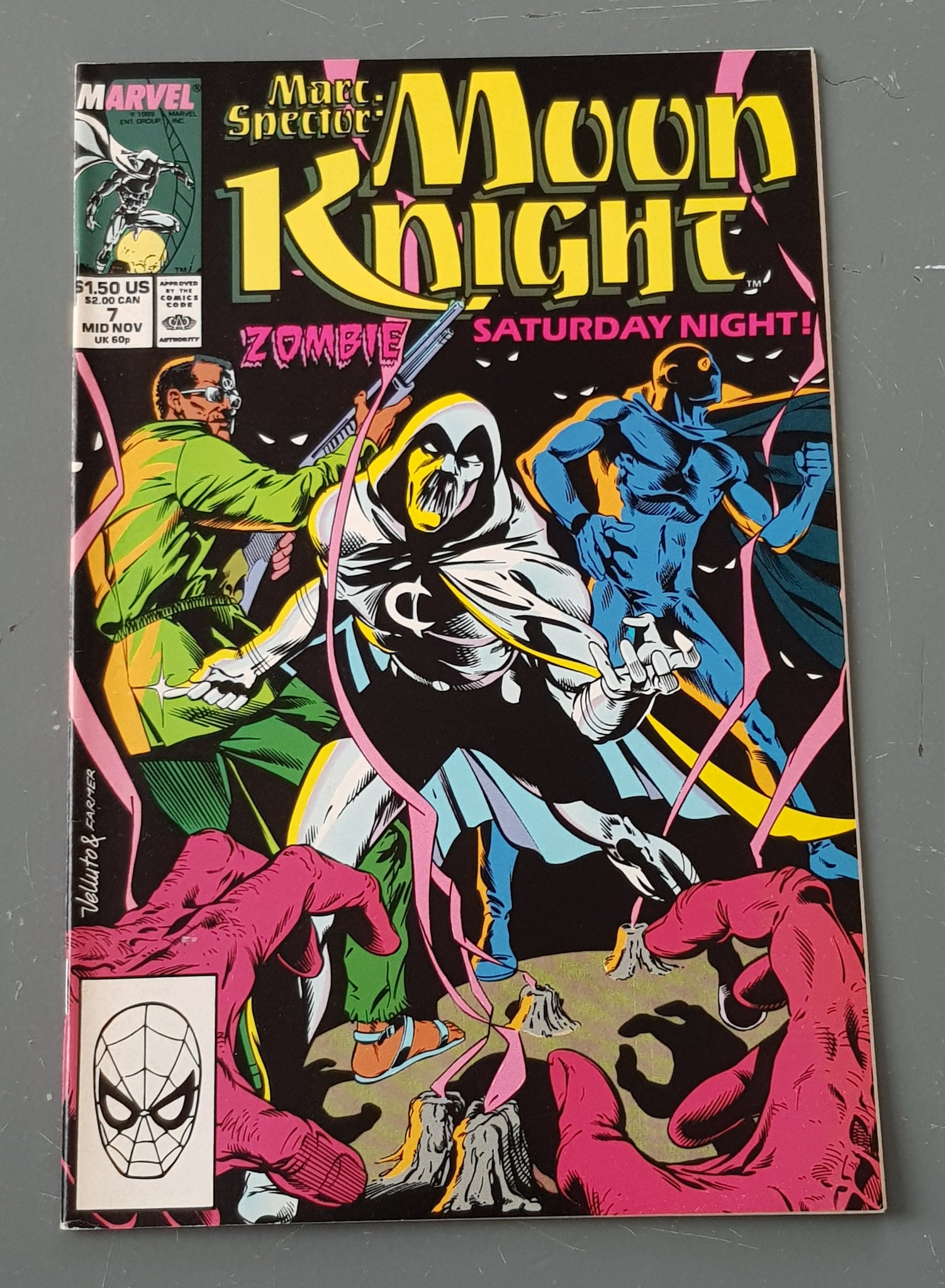 Marc Spector Moon Knight #7 VF+