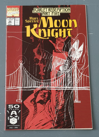 Marc Spector Moon Knight #30 VF+