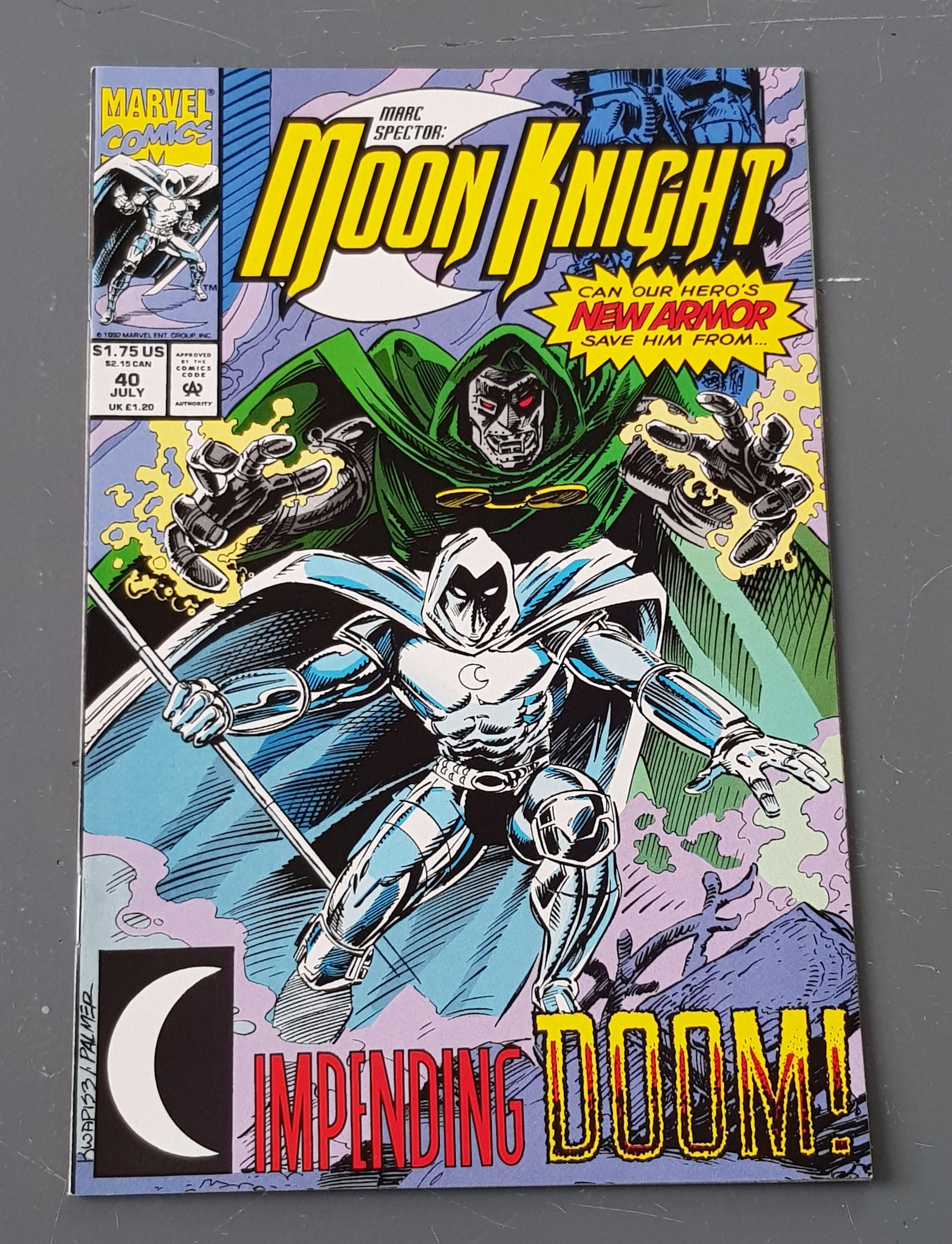 Marc Spector Moon Knight #40 VF/NM