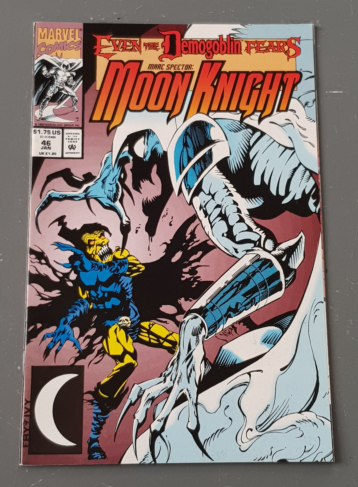 Marc Spector Moon Knight #46 VF+