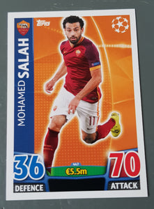 2015-16 Topps Match Attax Mohamed Salah #447 Trading Card