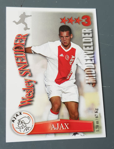 2003-04 All Stars Eredivisie TCG Wesley Snijder Rookie Card
