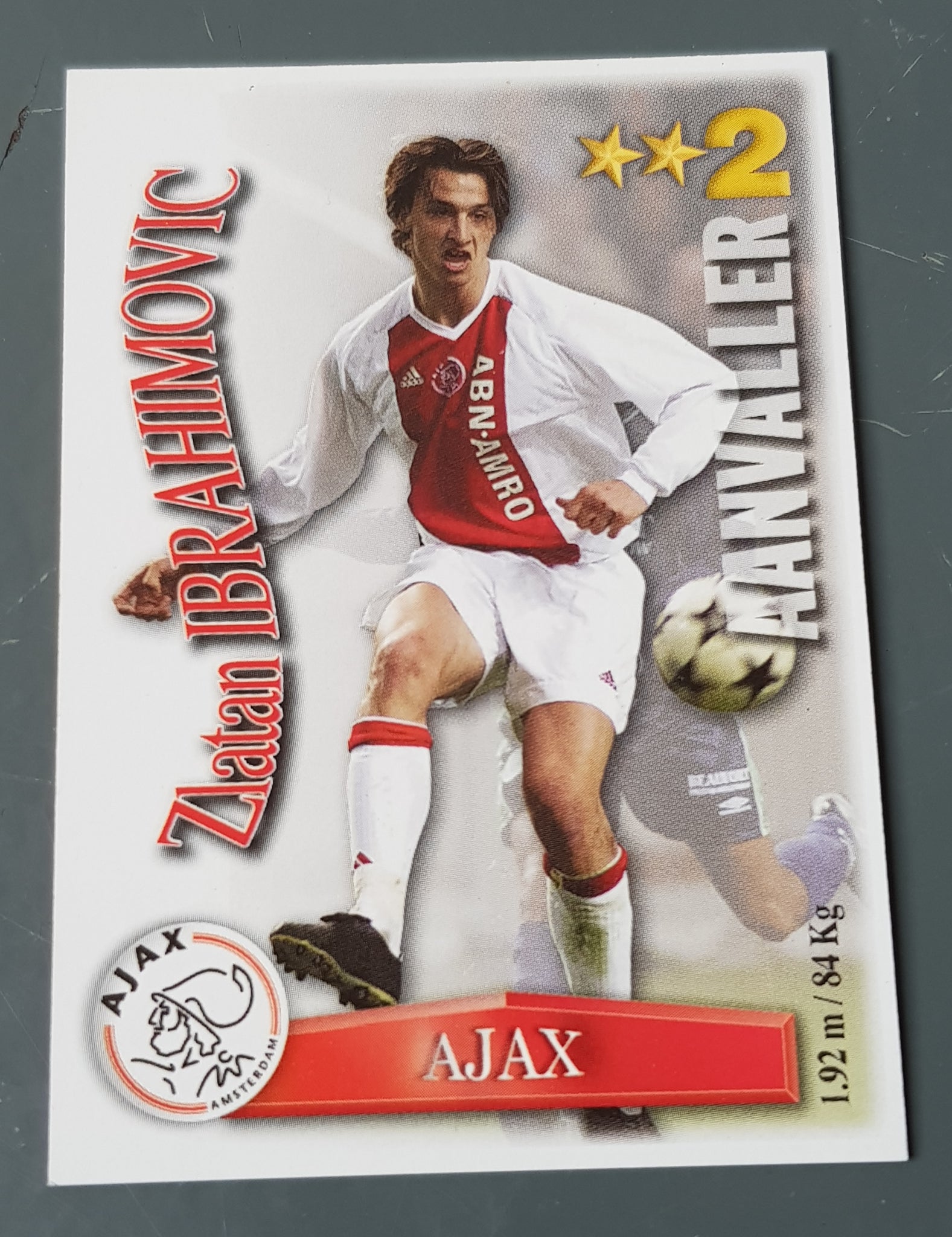 2003-04 All Stars Eredivisie TCG Zlatan Ibrahimovic Trading Card