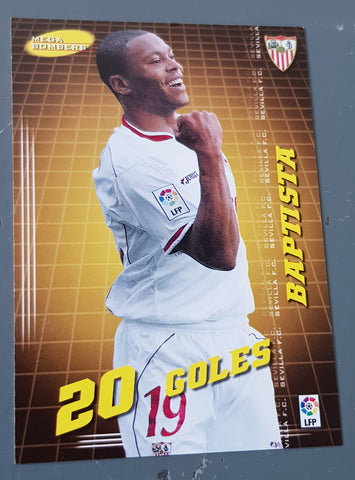 2004-05 Panini Mega Cracks La Liga Mega Bombers Julio Baptista #398 Card