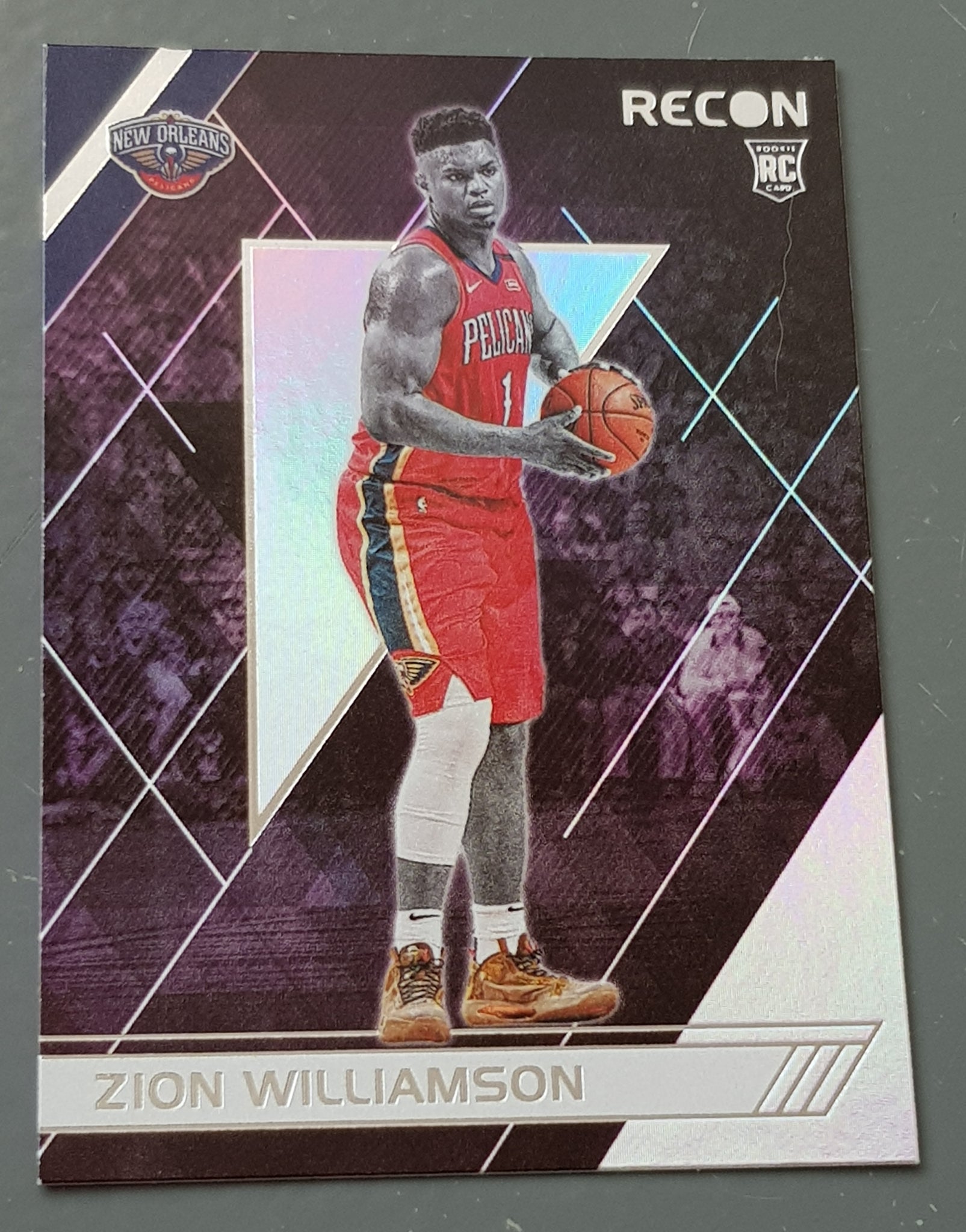 2019-20 Panini Chronicles Recon Basketball Zion Williamson #292 Rookie Card