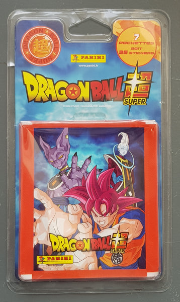 2018 Panini Dragon Ball Super Stickers Sealed Hanger Pack (7ct)
