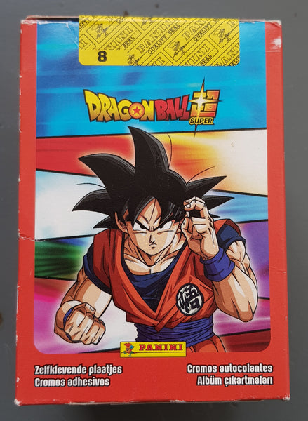 2018 Panini Dragon Ball Super Stickers Sealed Display Box (50ct)