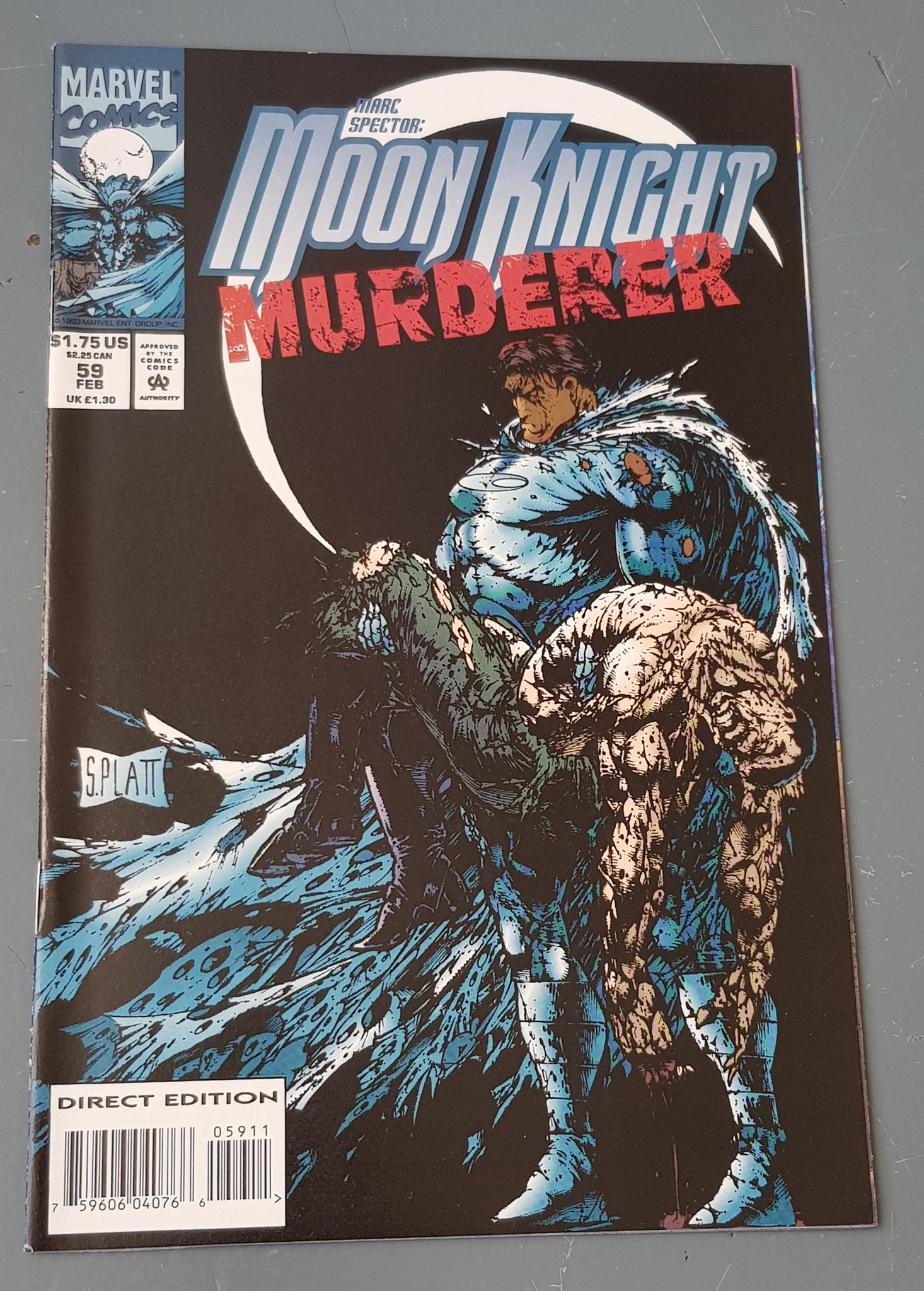 Marc Spector Moon Knight #59 VF/NM