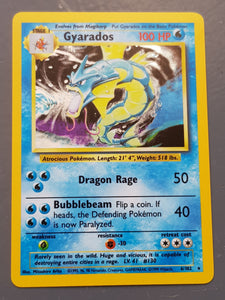 Pokemon Base Gyarados #6/102 Foil Trading Card