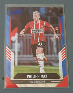 2021-22 Panini Score FIFA Philipp Max #199 Blue Lava Parallel /49 Trading Card