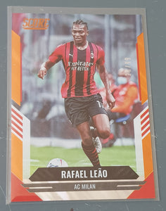 2021-22 Panini Score FIFA Rafael Leão #106 Orange Lava Parallel /99 Trading Card