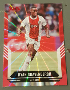 2021-22 Panini Score FIFA Ryan Gravenberch #143 Red Laser Parallel Trading Card