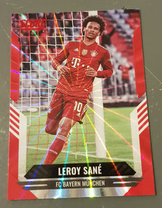 2021-22 Panini Score FIFA Leroy Sané #178 Red Laser Parallel Trading Card