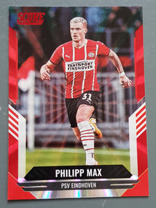 2021-22 Panini Score FIFA Philipp Max #199 Red Laser Parallel Trading Card