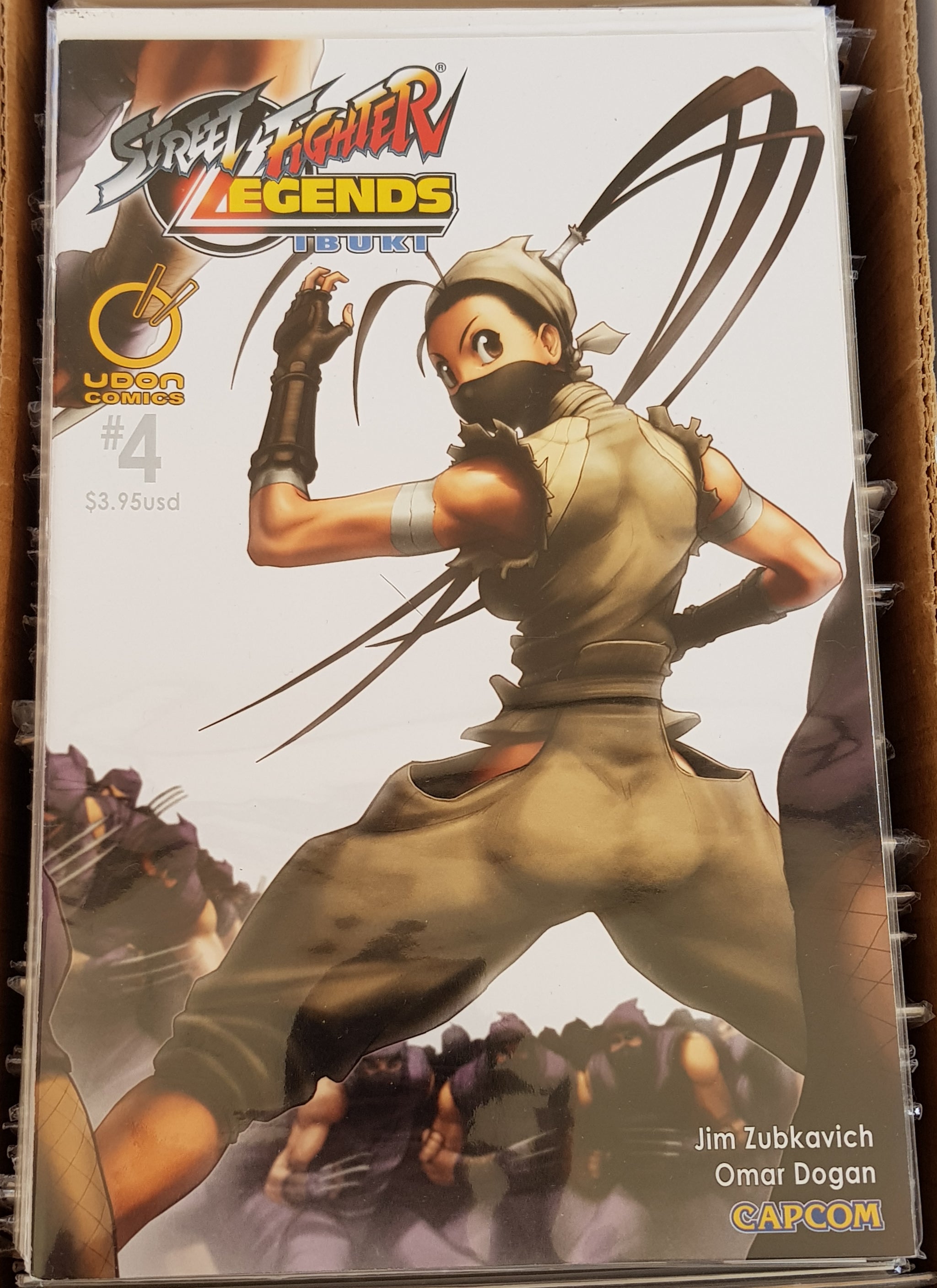 Street Fighter Legends Ibuki #1-4 VF/NM Complete Set – Rotterdam