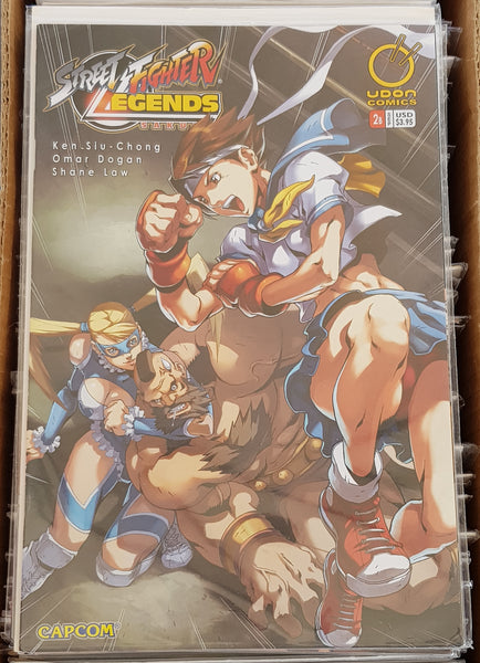 Street Fighter Legends Sakura #1-4 VF/NM Complete Set