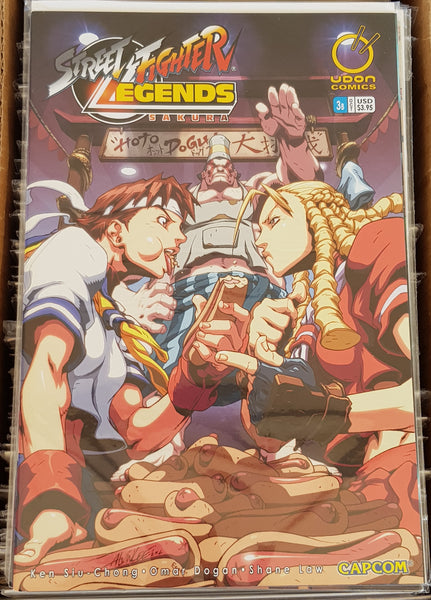 Street Fighter Legends Sakura #1-4 VF/NM Complete Set