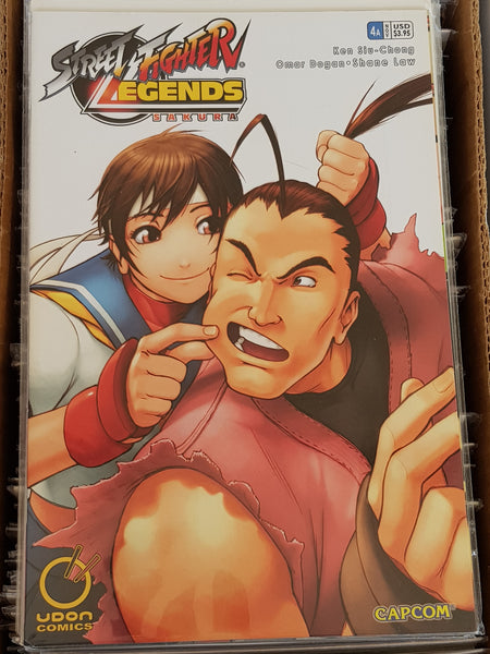 Street Fighter Legends Sakura #1-4 VF/NM Complete Set