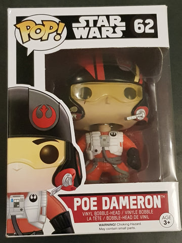 Funko Pop! Star Wars Poe Dameron #62 Vinyl Figure