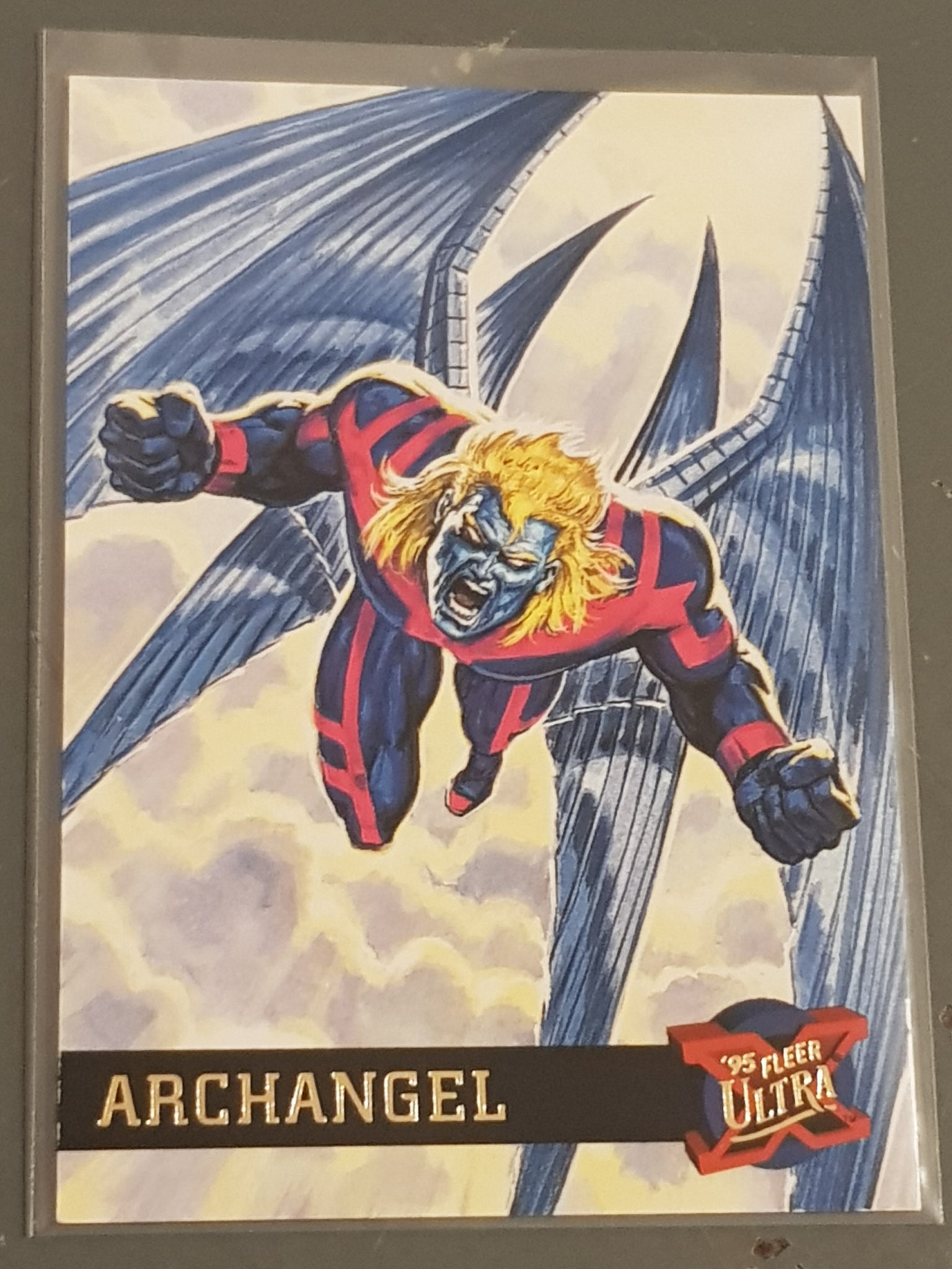 1995 Fleer Ultra X-Men Archangel #4 Trading Card