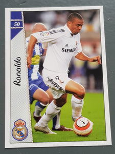 2007 Las Fichas de La Liga Mundicromo Ronaldo #50 Trading Card