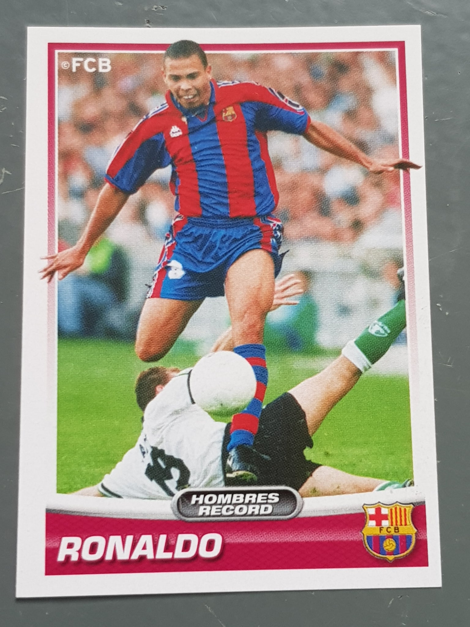 2007-2008 FC Barcelona Ronaldo #164 Sticker