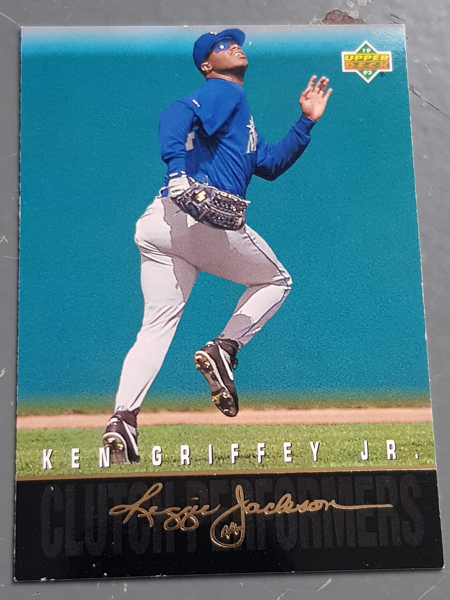 1993 Upper Deck Baseball Clutch Performers Ken Griffey Jr #R11 Trading Card