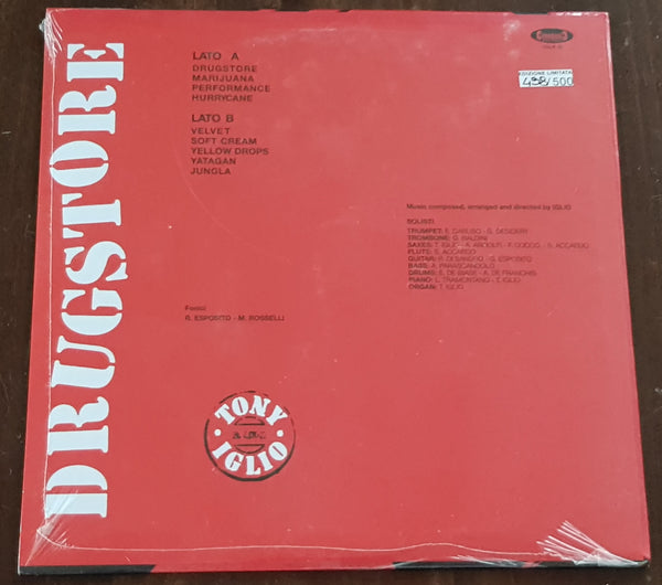 Drugstore Limited Edition Re-Issue Vinyl (Tony Iglio)