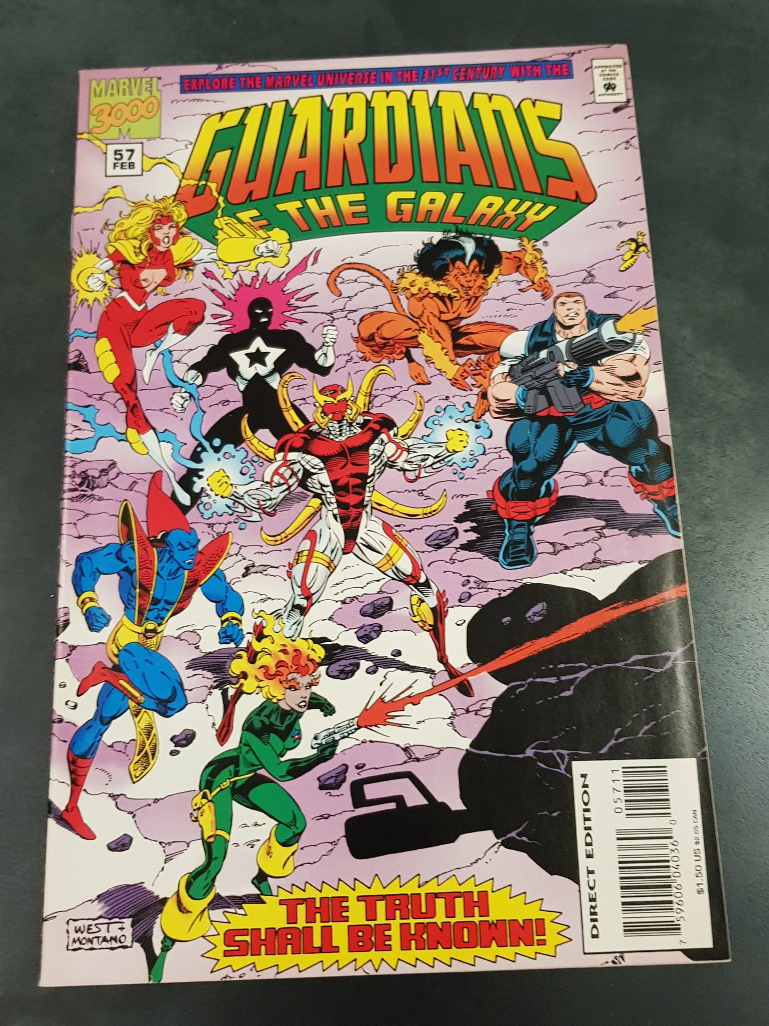 Guardians of the Galaxy #57 VF/NM