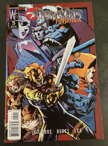 Thundercats the Return #5 VF+ Alé Garza Variant