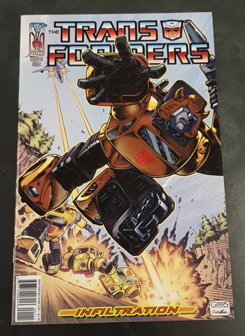 Transformers Infiltration #1 NM (Cvr C) Variant