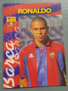 1996-97 Panini FC Barcelona Ronaldo #20 Trading Card