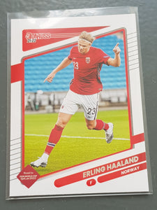 2021-22 Panini Donruss Road to Qatar Erling Haaland #100 Trading Card