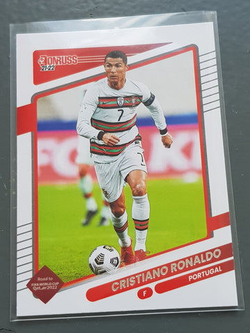 2022 Panini Road to Qatar Cristiano Ronaldo #116 Trading Card